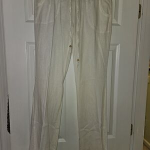 Love Tree Cream Joggers
